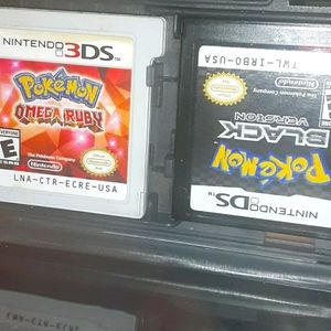 Pokemon ds get black & omega red